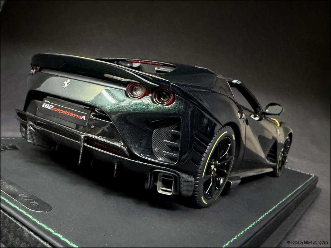 1:18 BBR Ferrari 812 Competizione A Aperta Verde Zeltweg – Limited 70 pcs